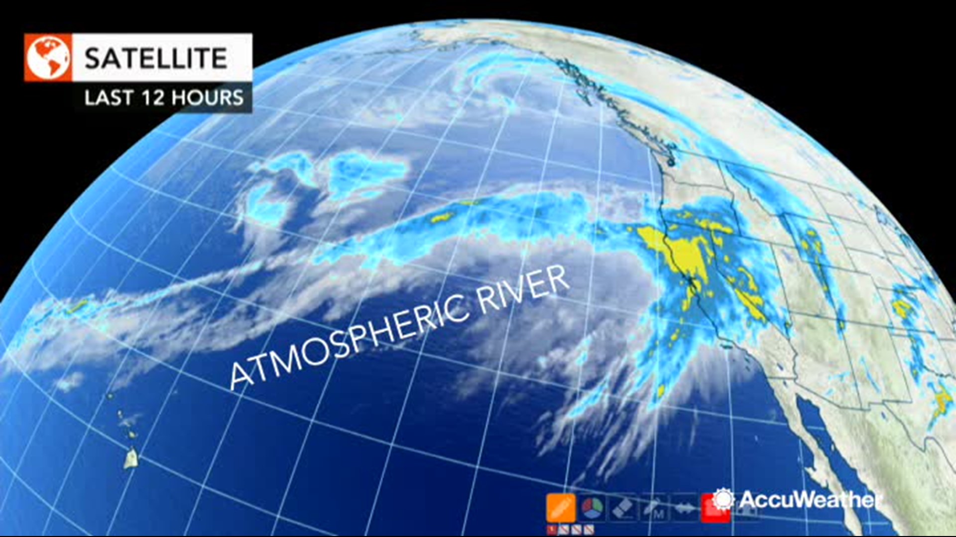 Atmospheric rivers are responsible for as much as 20 to 50 percent of California's rainfall in any given year. What are they?