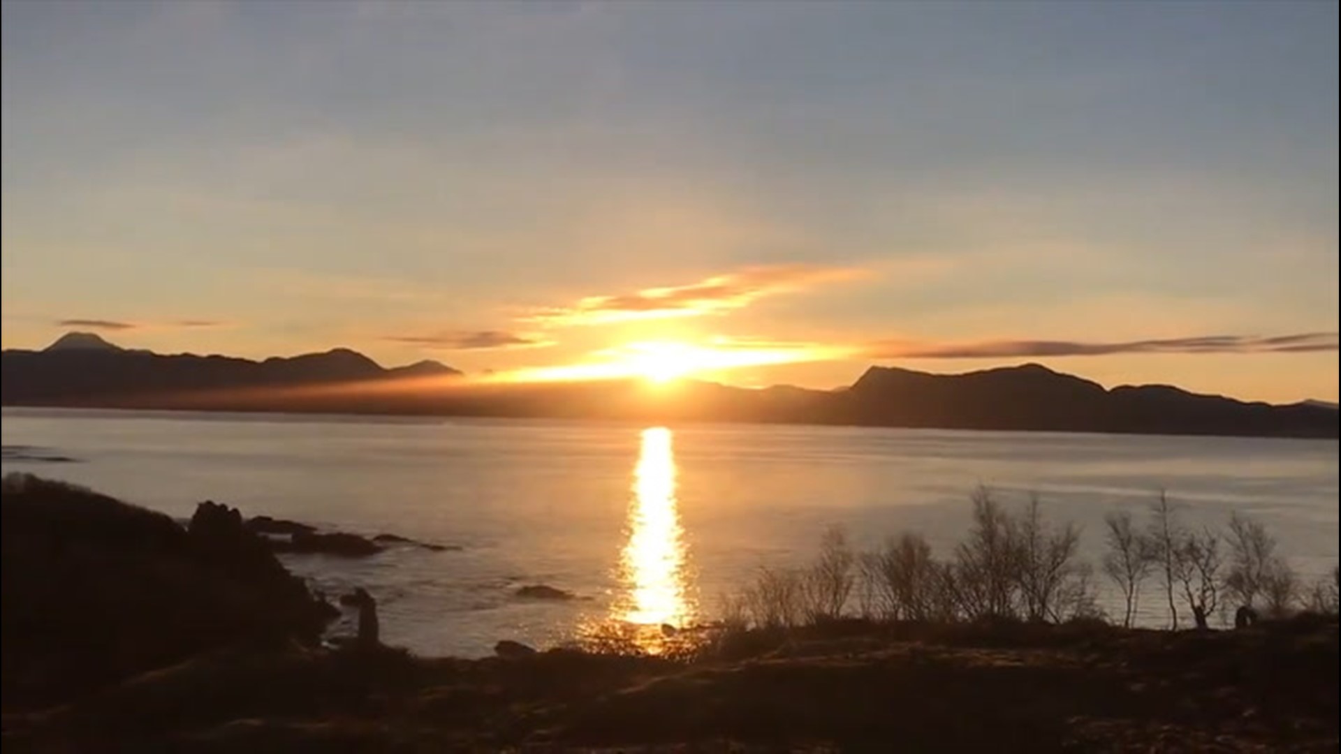 A sunrise over Scotland's Isle of Skye made for a majestic start to March.
