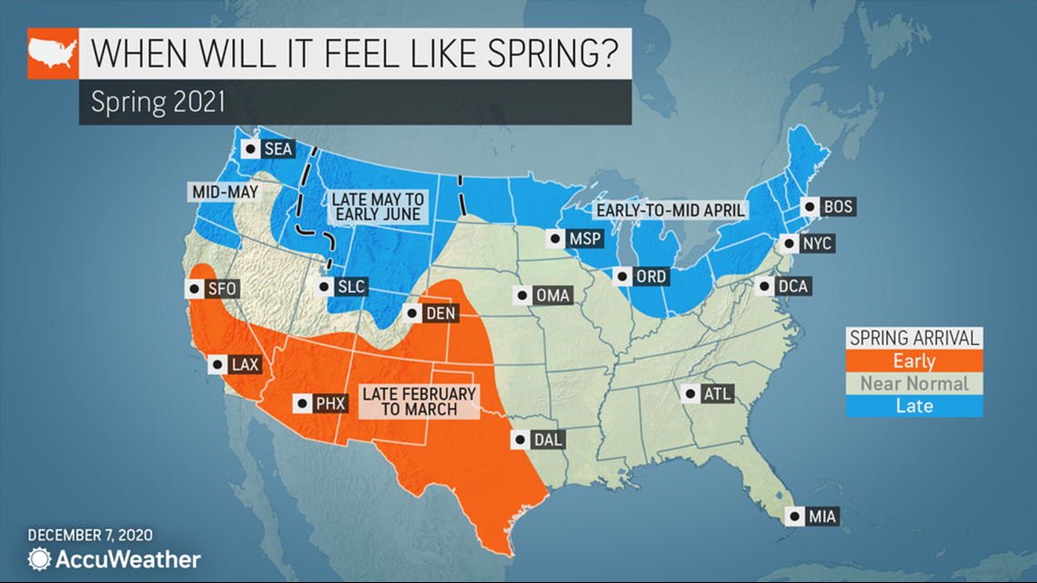 Spring Forecast Statement When will it feel like spring? Here's an early spring forecast for the ...