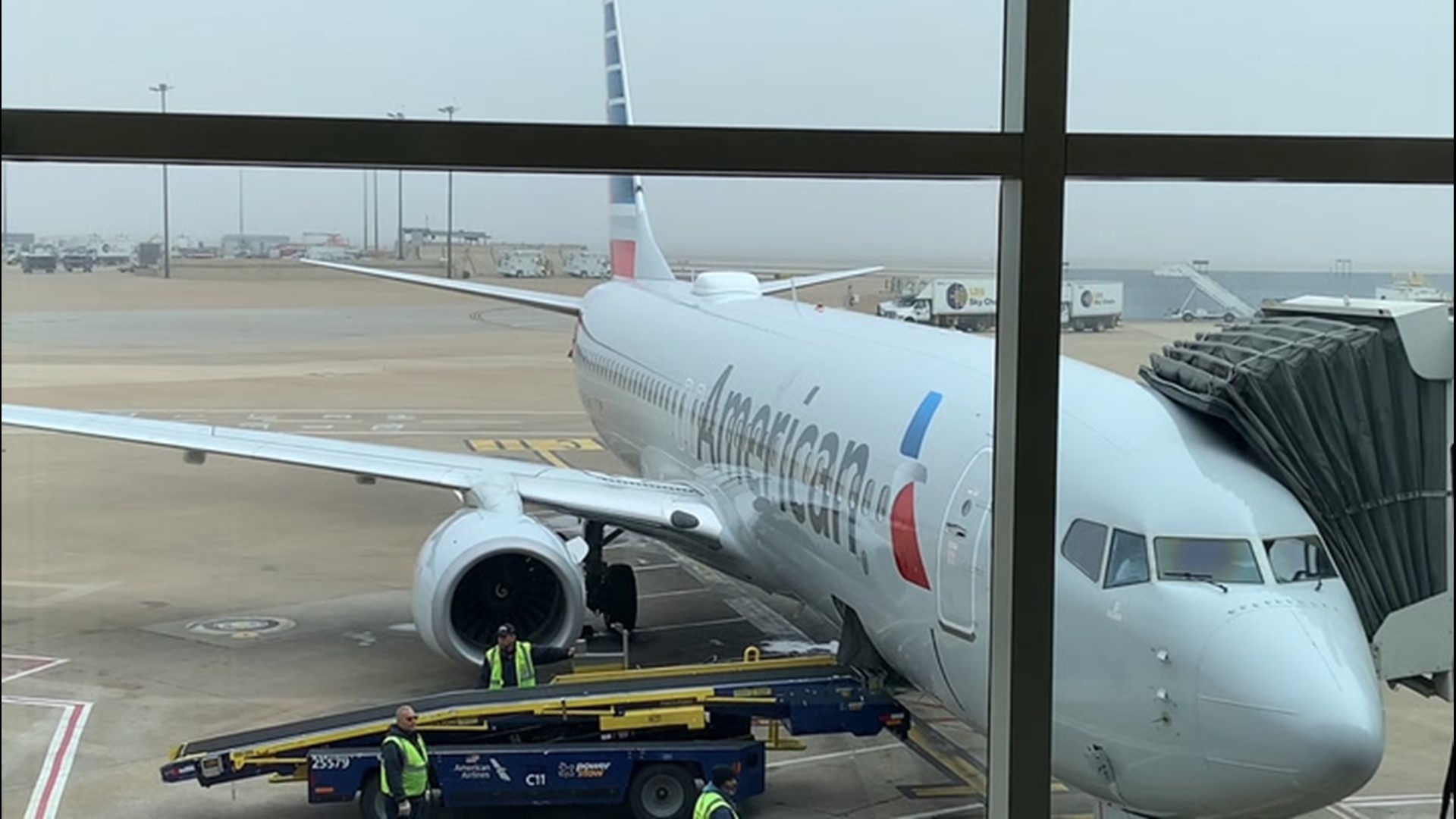 AccuWeather's Bill Wadell found himself stuck at the Dallas/Fort Worth Metroplex in Texas on Jan. 27, with flights being delayed due to dense fog.