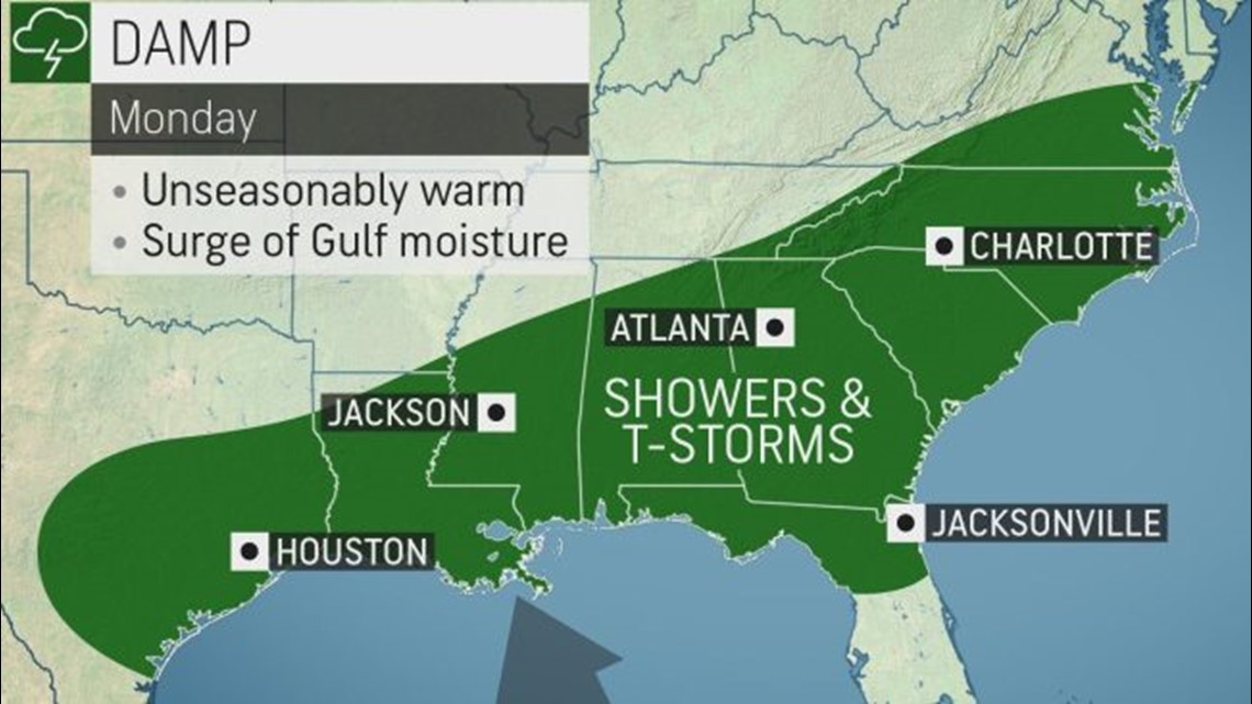 Rounds of showers, storms to dampen cleanup efforts in wake of 2020's ...