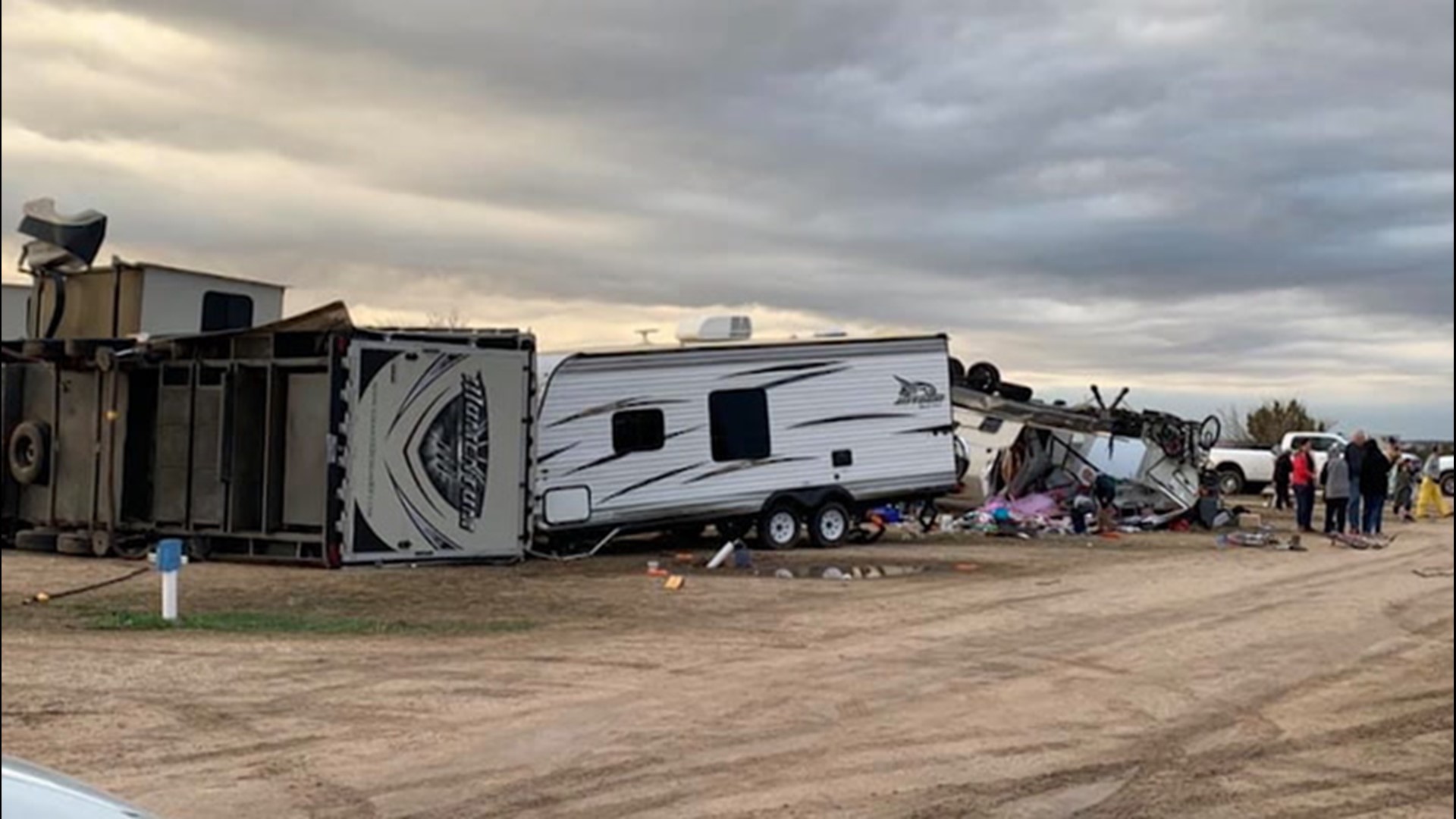 The first severe weather event of the season in Texas brought tornadoes and hail to the Panhandle region on March 13.