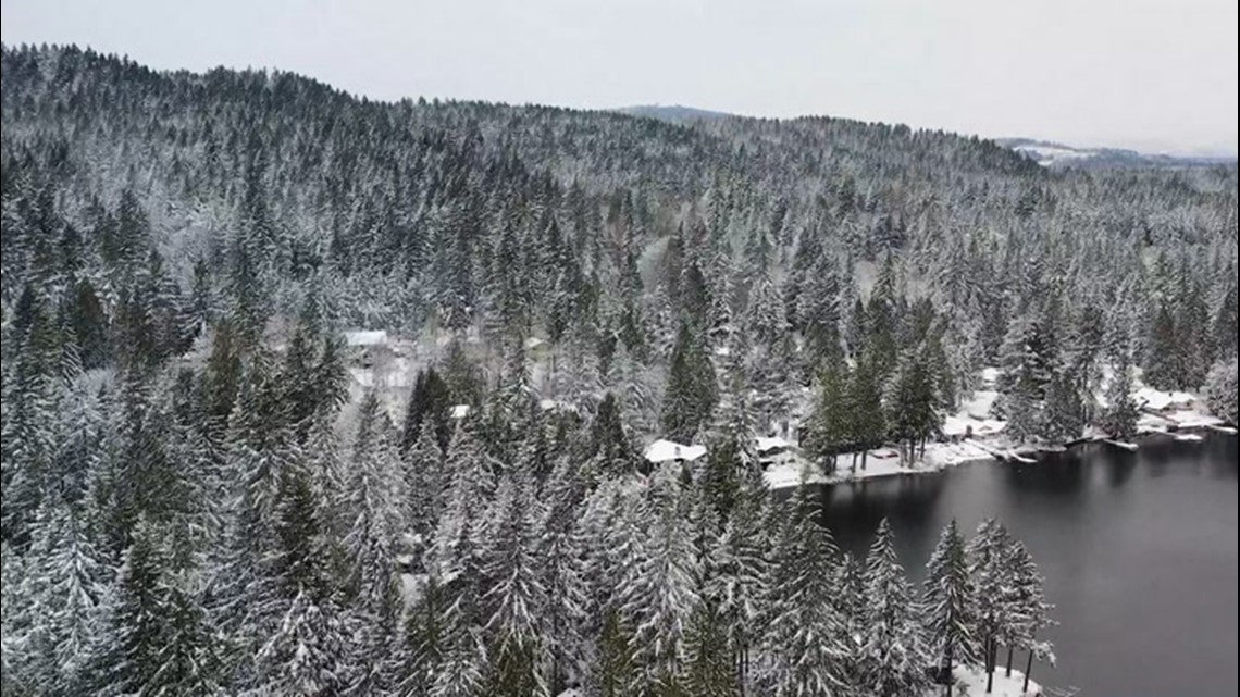 Washington landscape transformed into winter wonderland | cbs8.com