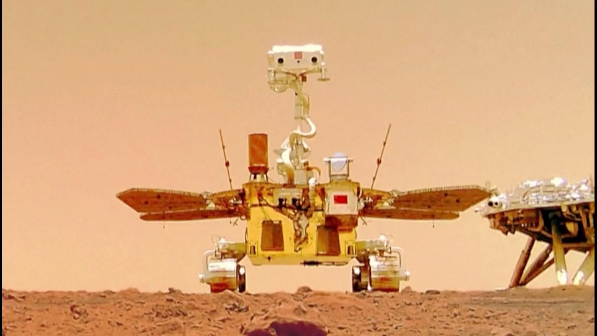 Zhurong has been roving around Mars since May, but it just made a massive discovery.