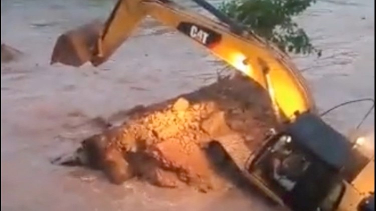 Must See! Construction Crew Ends Up In River as Bridge Collapses During Demolition