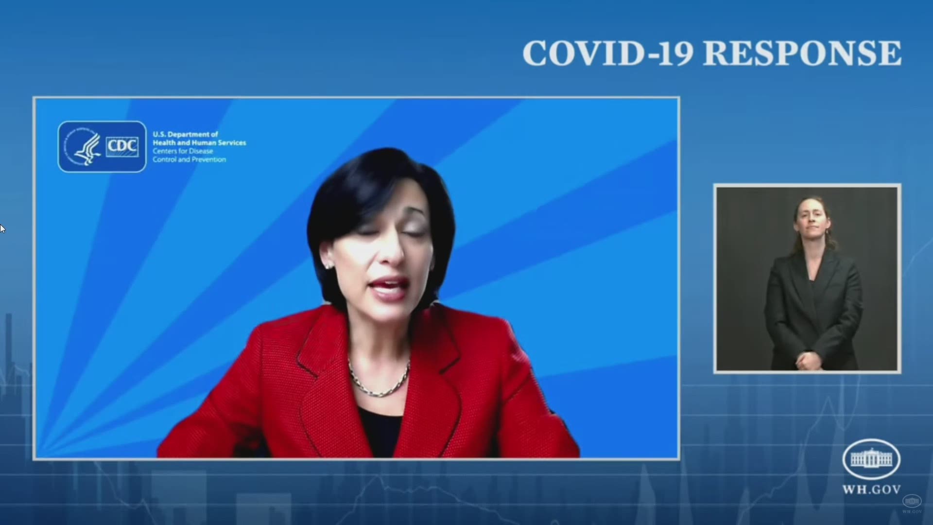 Centers for Disease Control and Prevention director Dr. Rochelle Walensky says masks are not needed in most indoor situations for fully vaccinated people.