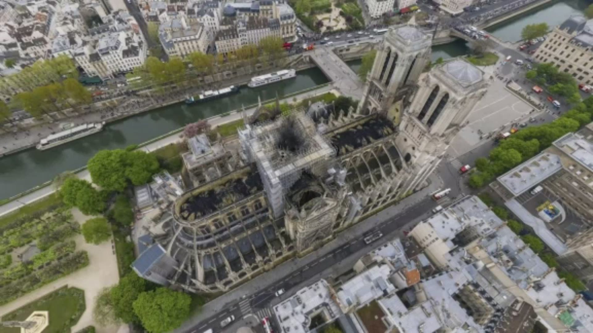 Notre Dame Cathedral may not be entirely saved | cbs8.com
