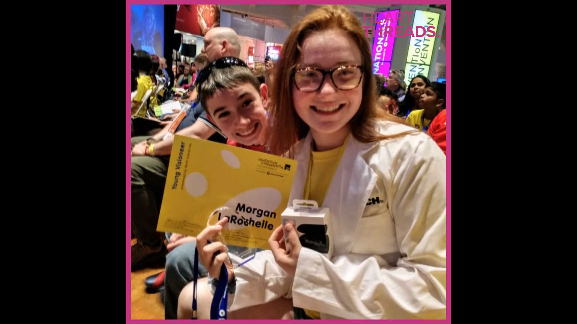Morgan was devastated when she was diagnosed with type 1 diabetes, but now the 13-year-old is helping herself and others with her glucose testing invention.