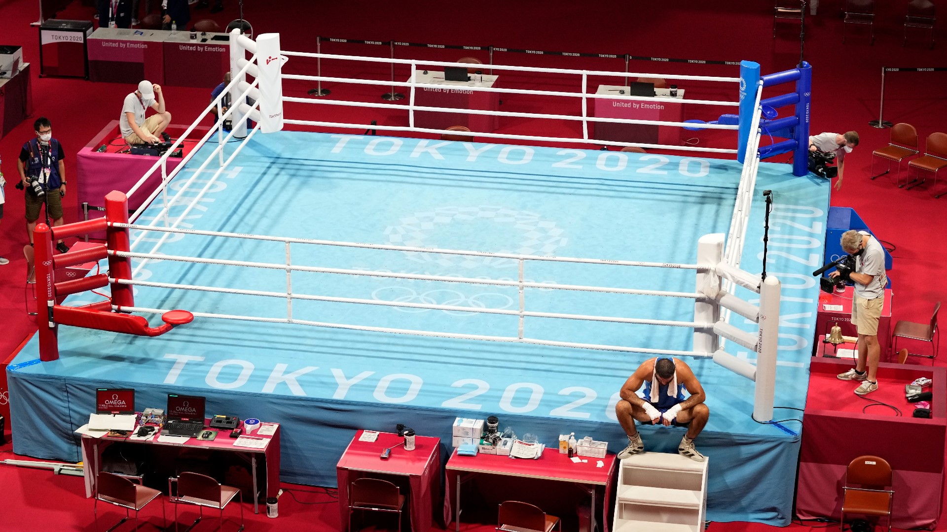 Tokyo Olympics Boxer protests disqualification