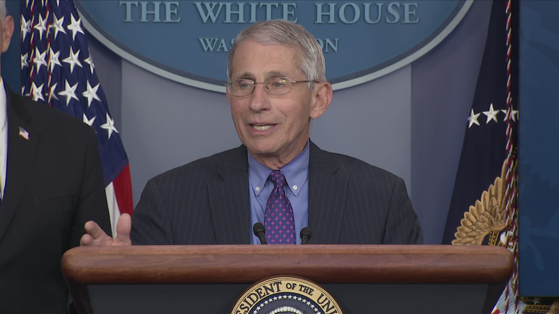 Dr. Anthony Fauci of the White House task force said Thursday that he thinks the U.S. would be able to handle it if the coronavirus comes back.