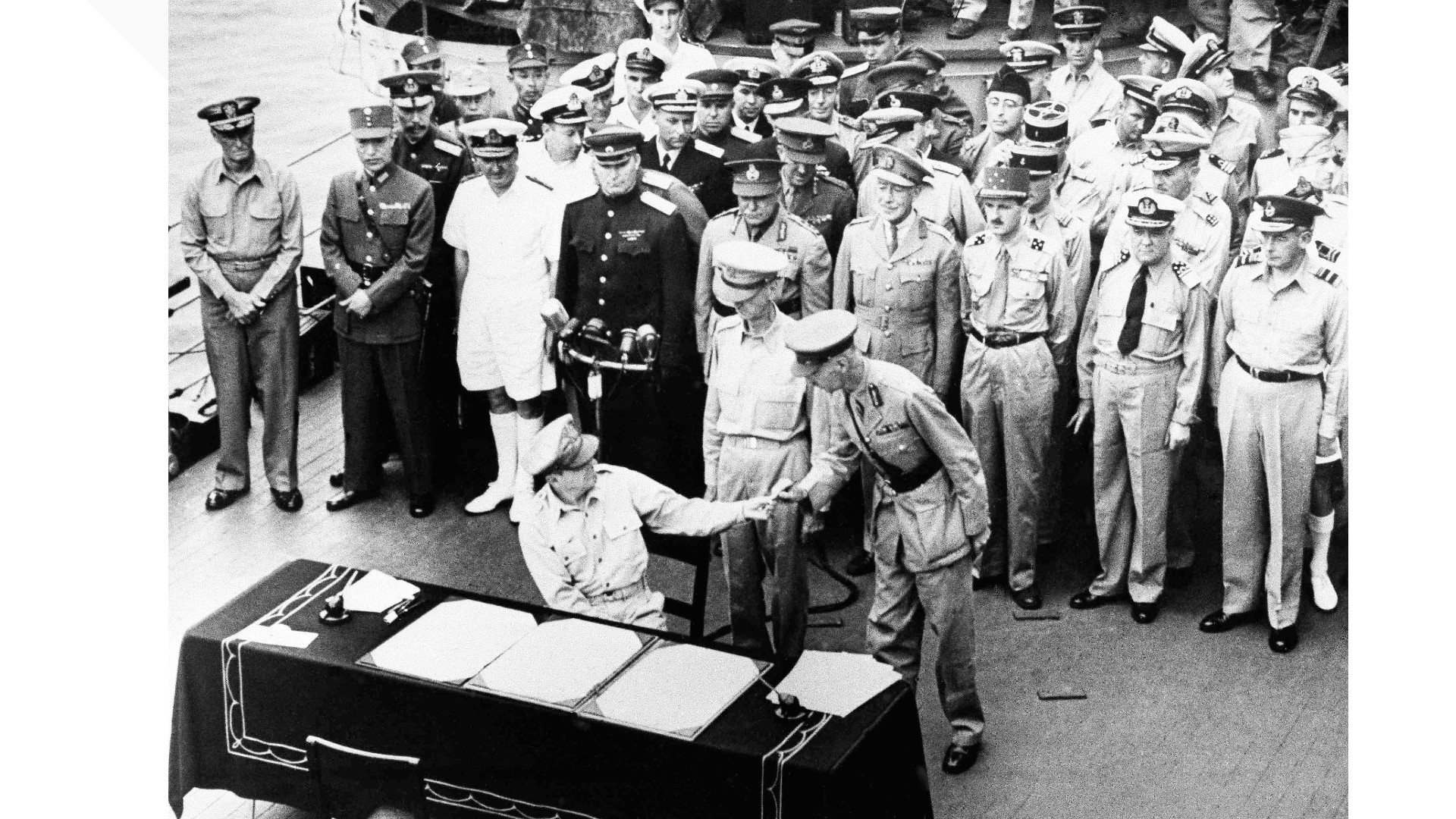 The History Of Japan s Surrender In WWII On Sept 2 1945 Cbs8
