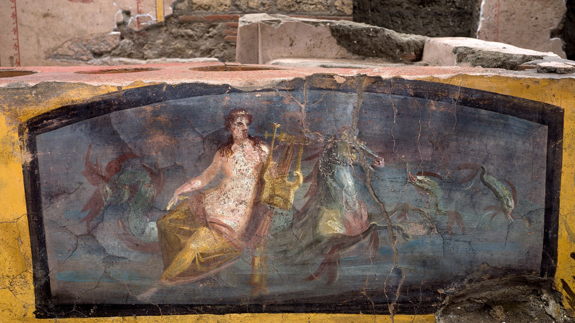 Ancient fastfood eatery is discovered preserved in Pompeii
