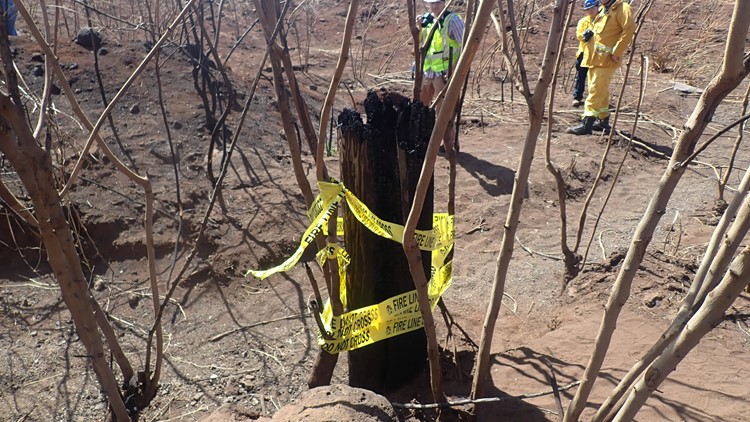 Investigators examine debris to help find how Maui wildfire spread