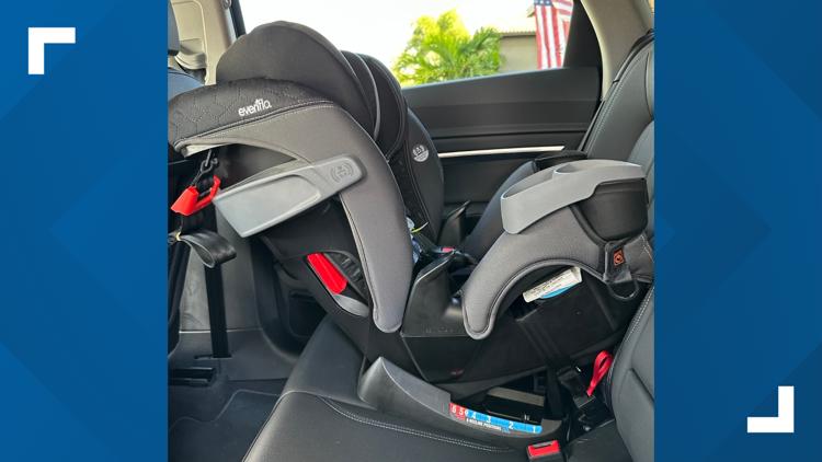 Nearly 75K car seats recalled due to possible safety issue | cbs8.com
