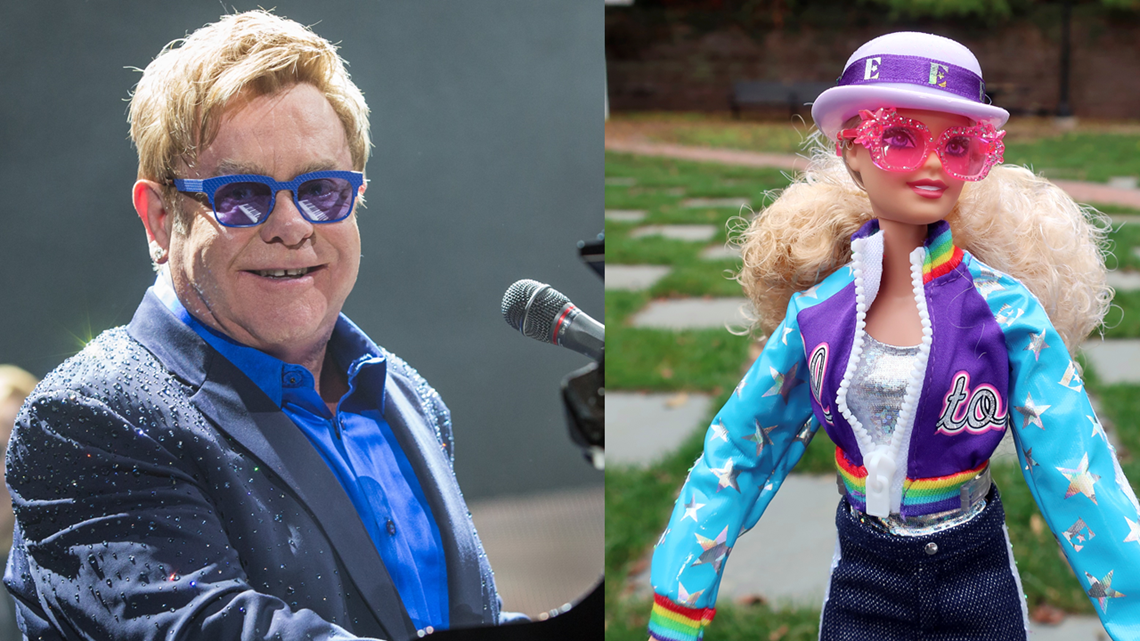 Walmart elton john discount barbie