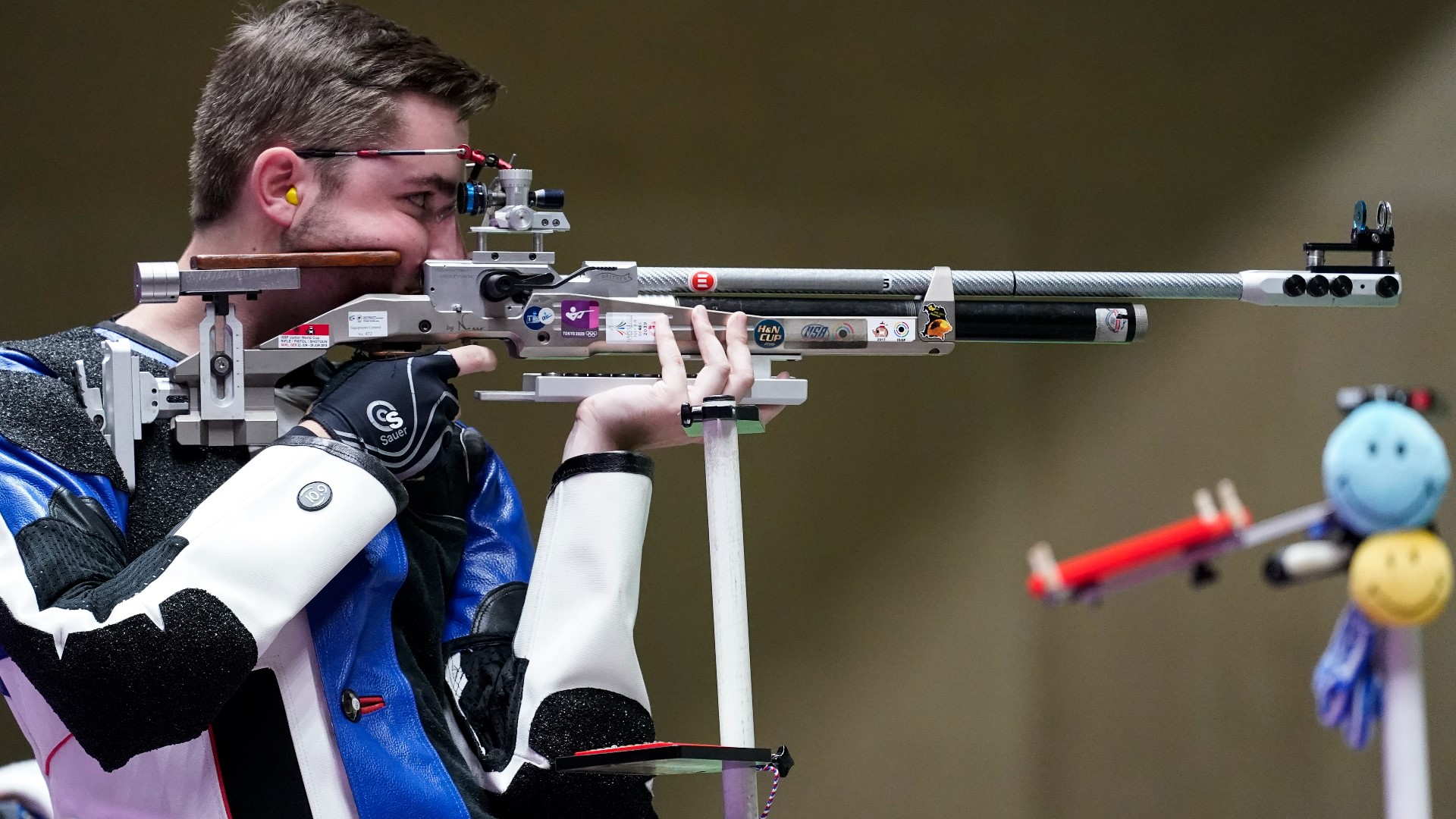 Futuristic-looking Olympic air rifles | cbs8.com