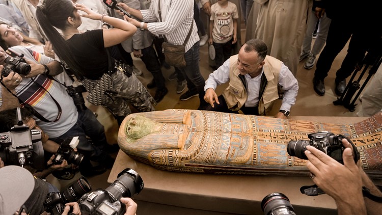 Egypt Unveils Ancient Tombs, Mummification Workshops In Saqqara | Cbs8.com