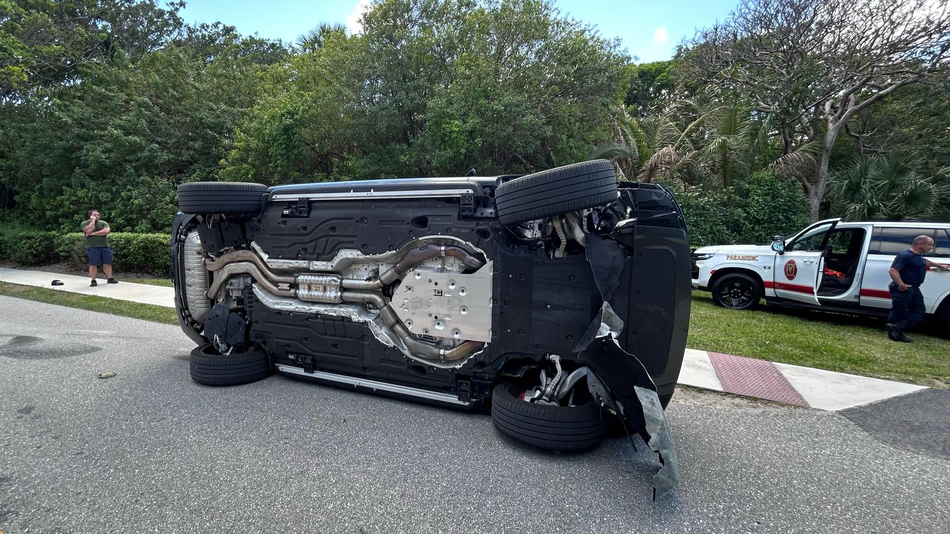 Tiger Woods jailed after crash in Florida, suspected of DUI