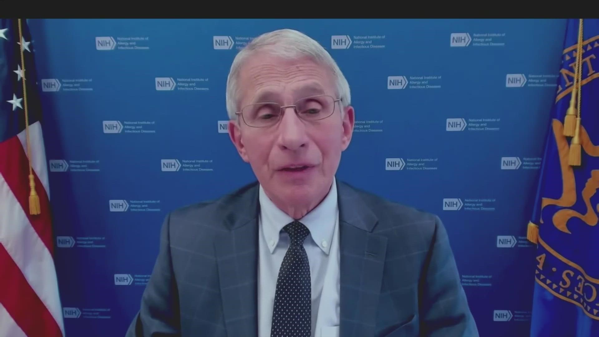 Dr. Anthony Fauci explained Tuesday that it will still be a few weeks before health officials know the severity of omicron COVID-19 cases.