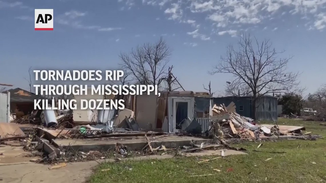 Aftermath of deadly Mississippi tornadoes: 'I've never seen anything like this'