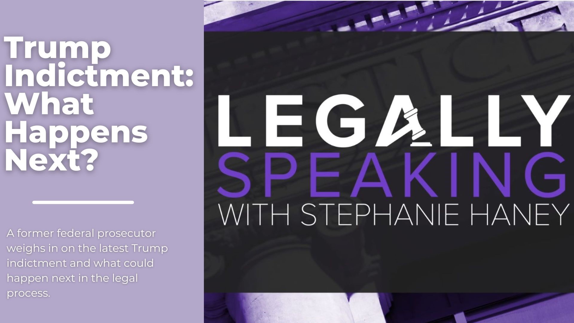 Stephanie Haney talks with a former federal prosecutor on the latest Trump indictment and what could happen next in the legal process.