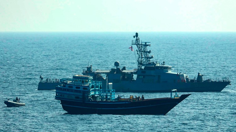 US detains smuggling ship full of fertilizer, UK seizes drugs in waters near Persian Gulf