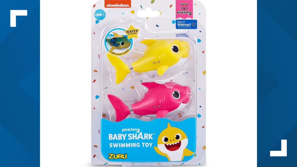 Swimming baby shark store toy