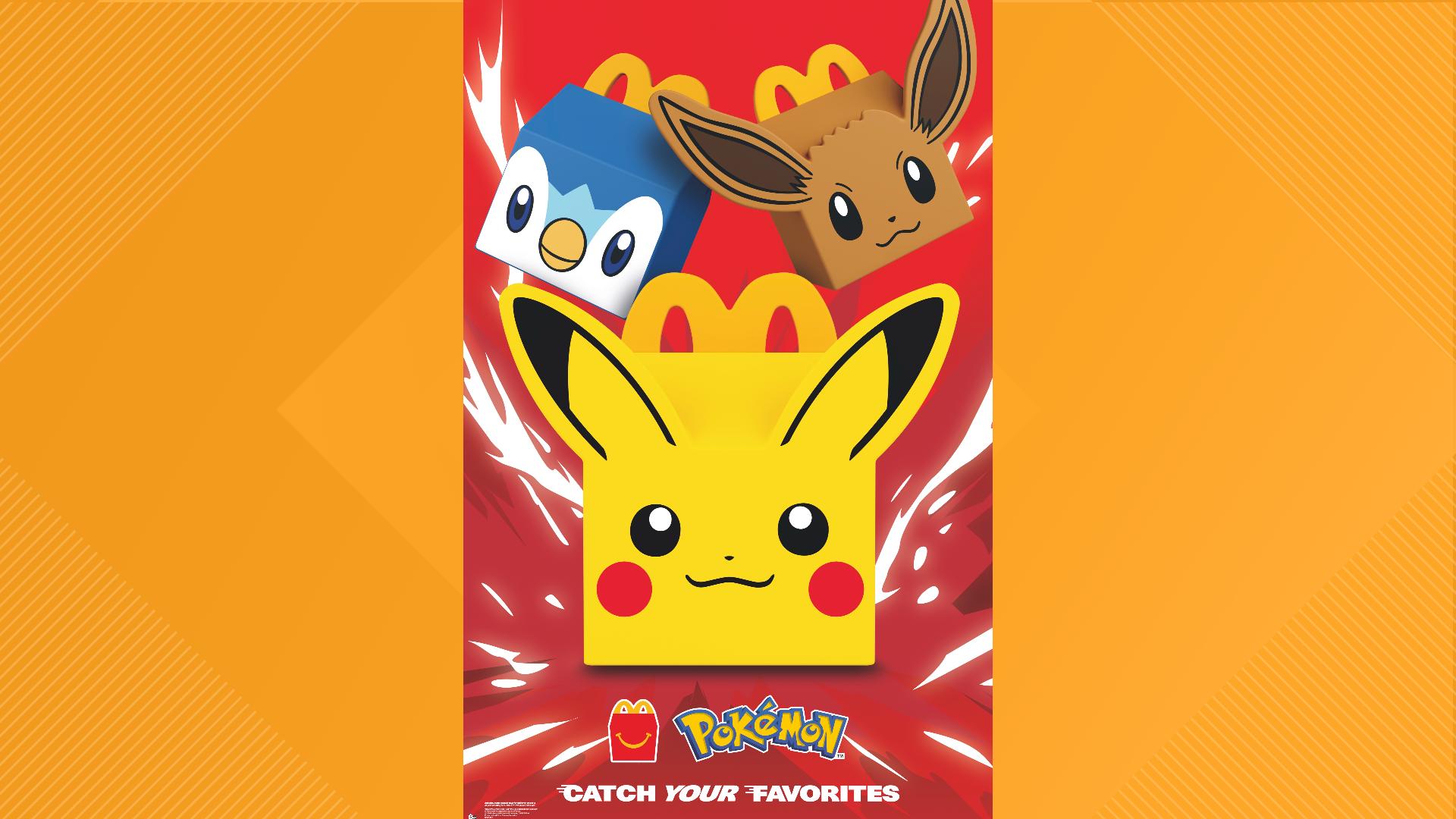McDonald’s is bringing back Pokémon Happy Meals with mini box toys and ...
