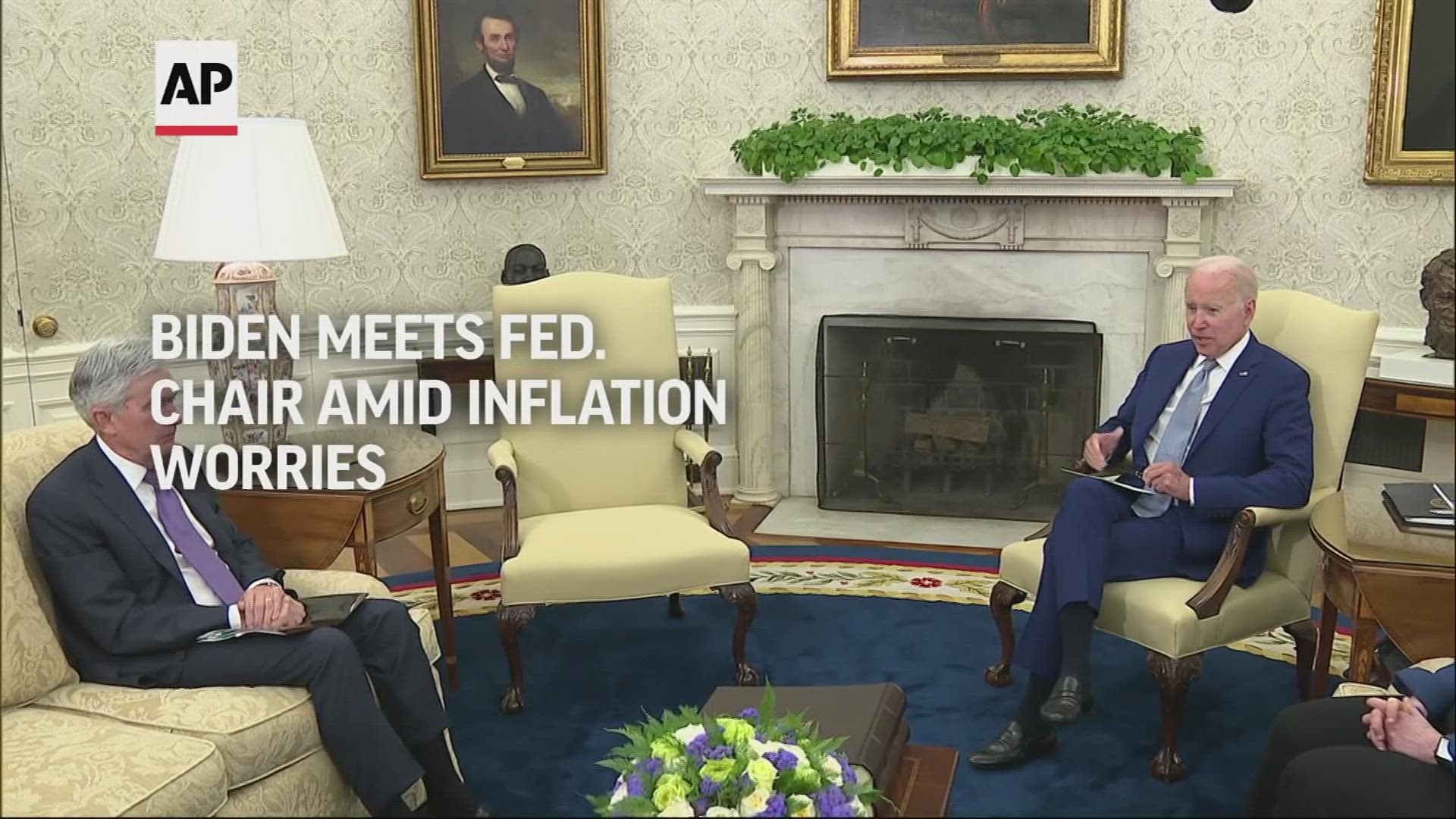 WATCH: "My plan to address inflation starts with simple proposition: Respect the Fed, respect the Fed's independence," Biden said.