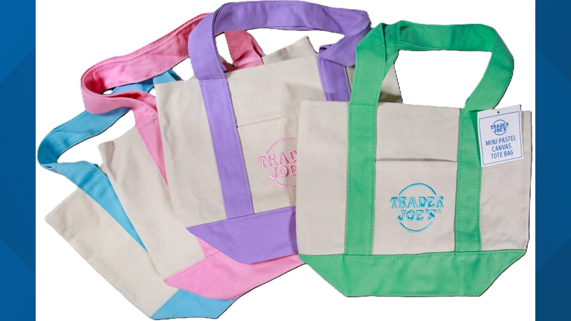 Spring Time Author Trader Joe's spring-themed mini tote bags are coming back | cbs8.com