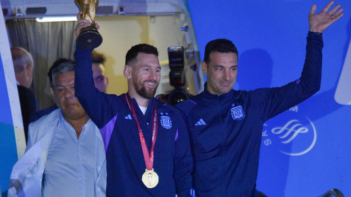 Argentina team returns home after winning World Cup - Vimarsana News