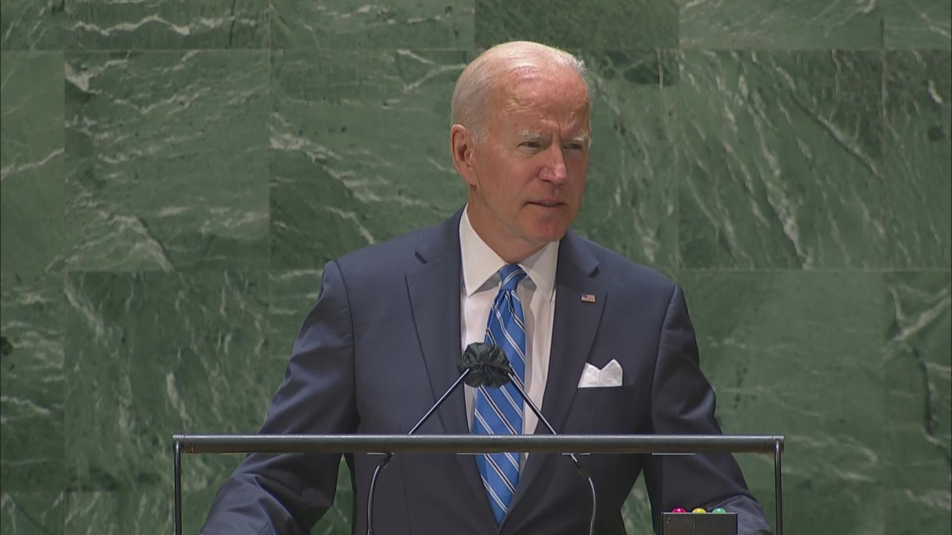 Amid growing China tensions, Biden tells UN that US is 'not seeking a new Cold War.'