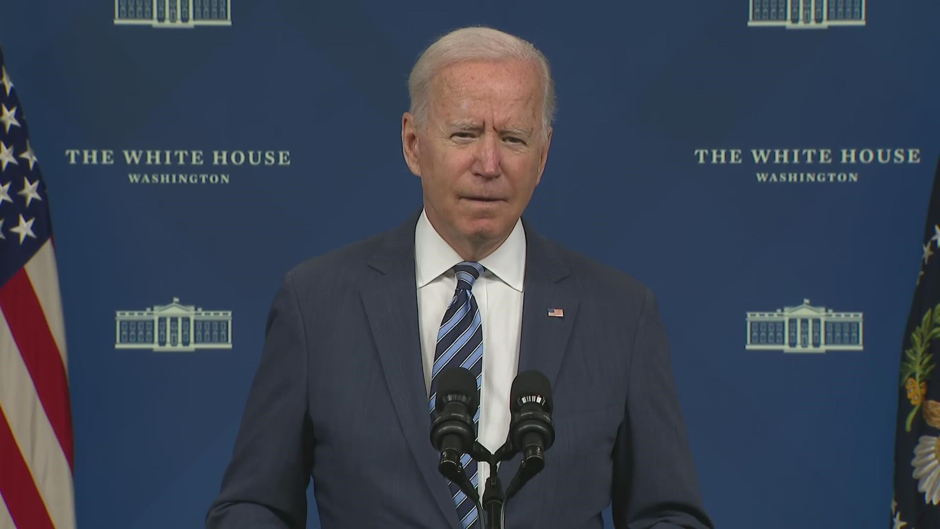 President Biden delivered remarks on his administration’s plan to respond to the aftermath of Hurricane Ida and ongoing wildfires.