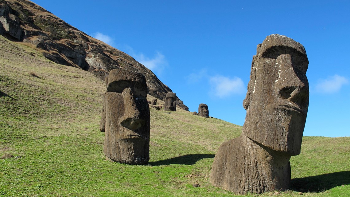 Easter Island statues damaged in fire, cause unclear - Vimarsana News