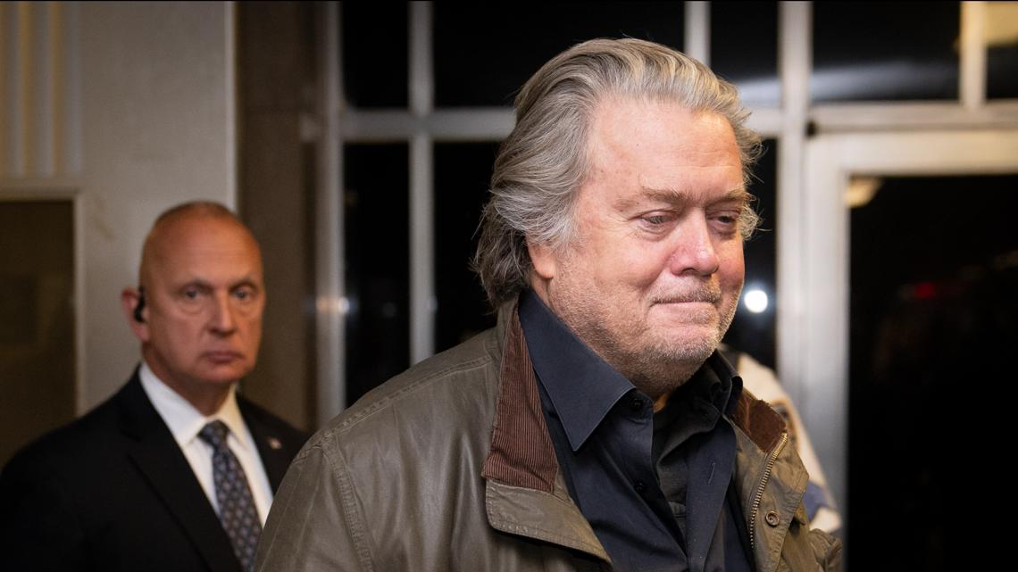 Steve Bannon released from prison after 4-month sentence | cbs8.com