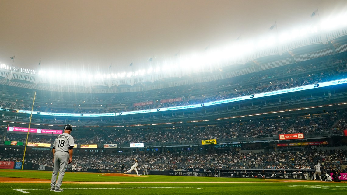 MLB, WNBA postpone games due to poor air quality caused by Canada wildfires