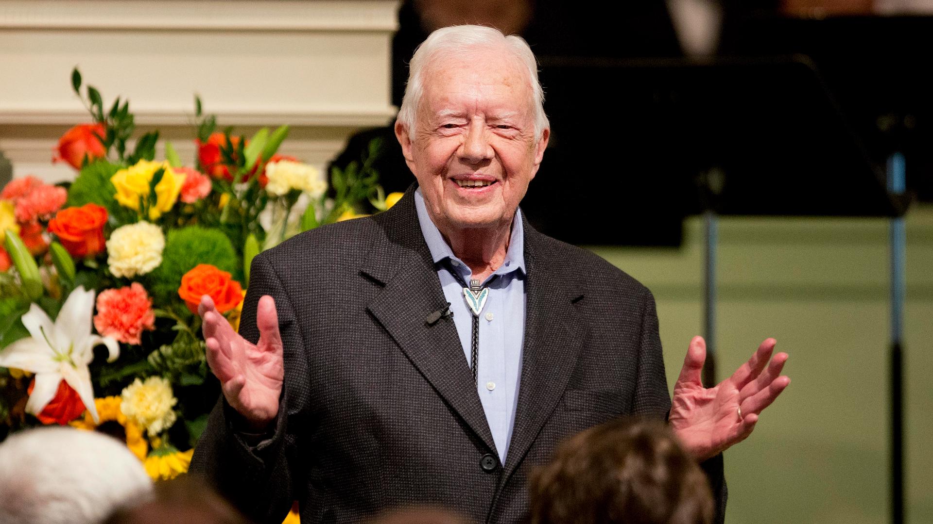 The 39th and longest-living U.S. president Jimmy Carter is celebrating his 100th birthday on Tuesday, the first time an American president has lived a full century.