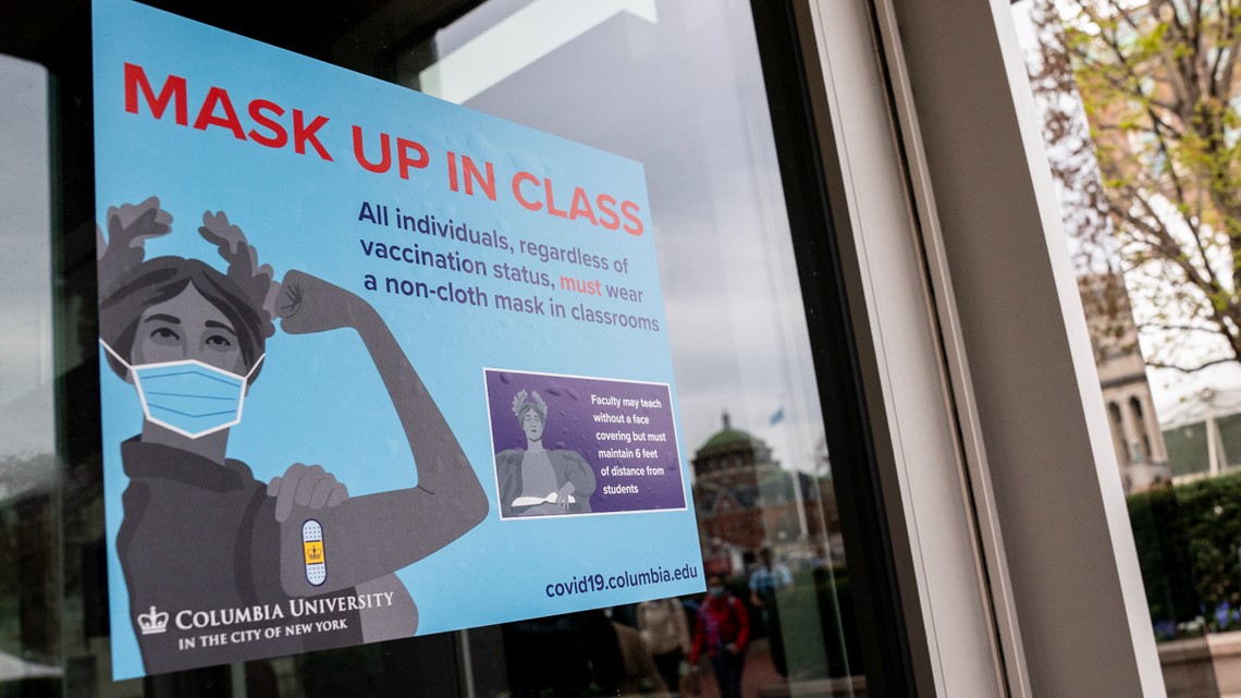 College campuses reinstate mask mandates as cases rise - Vimarsana News