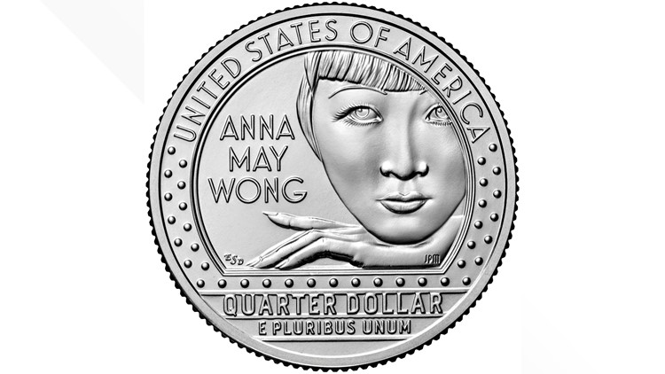 Quarters featuring Anna May Wong to ship Oct 24  cbs8com