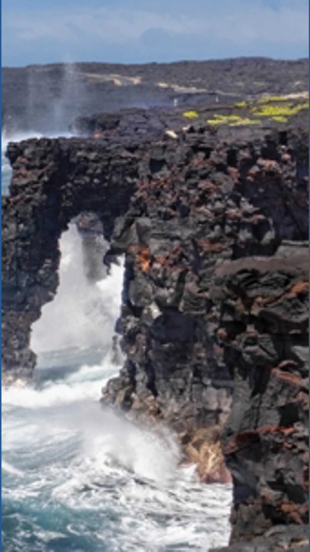Iconic sea arch collapses at Hawaiʻi Volcanoes National Park | cbs8.com