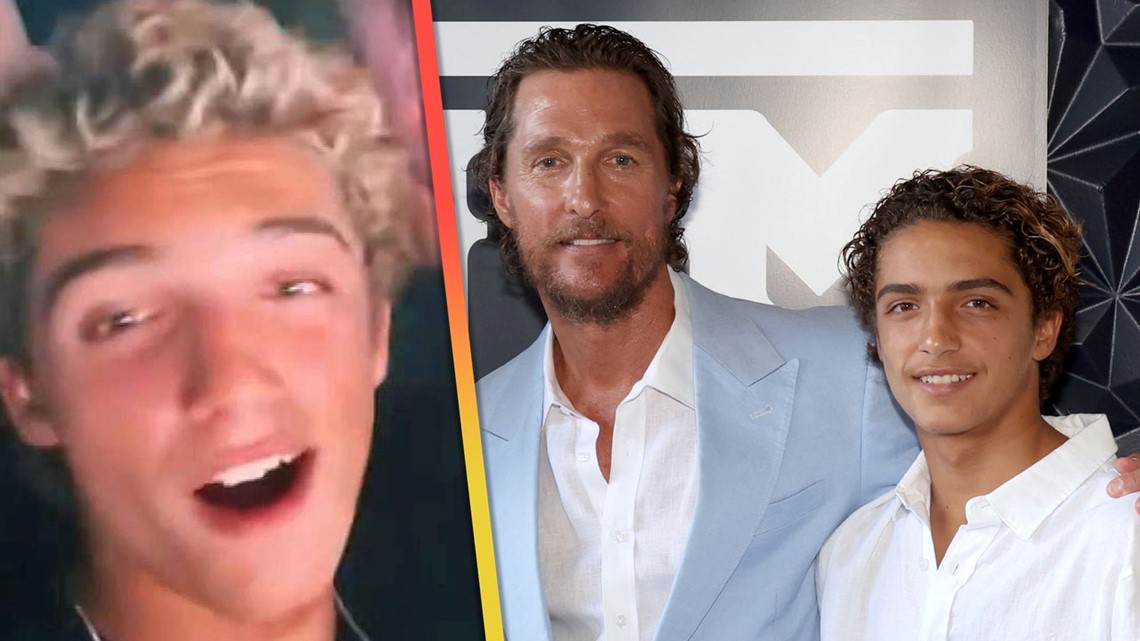 Matthew McConaughey's Son Levi Nails Rap at Travis Scott Concert(01)