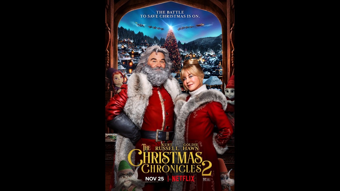 Goldie Hawn And Kurt Russell Are Back As Santa And Mrs Claus In The