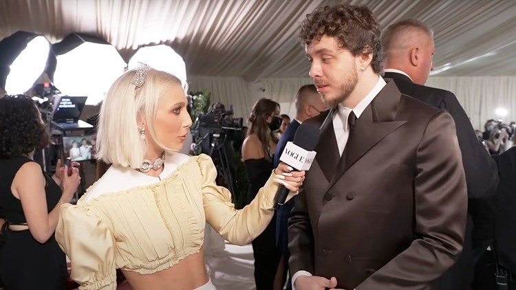 Jack Harlow says awkward Met Gala interaction with Emma Chamberlain is a  'piece of art