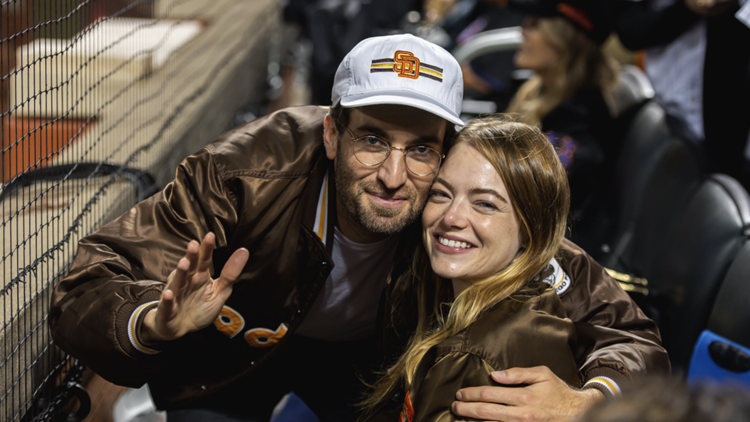 Emma Stone & Dave McCary Seen At Baseball Game After Having 1st