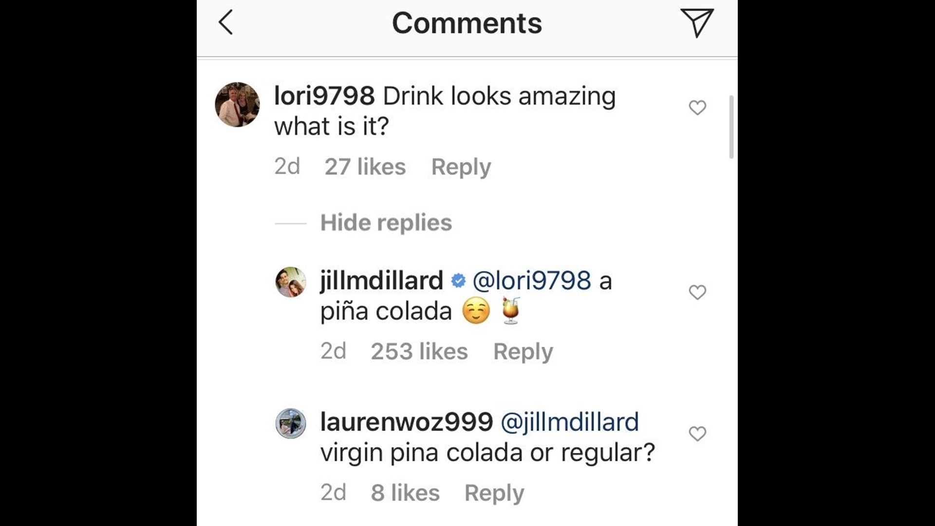 Jill Duggar Enjoys an Alcoholic Drink on Date Night With Husband Derick