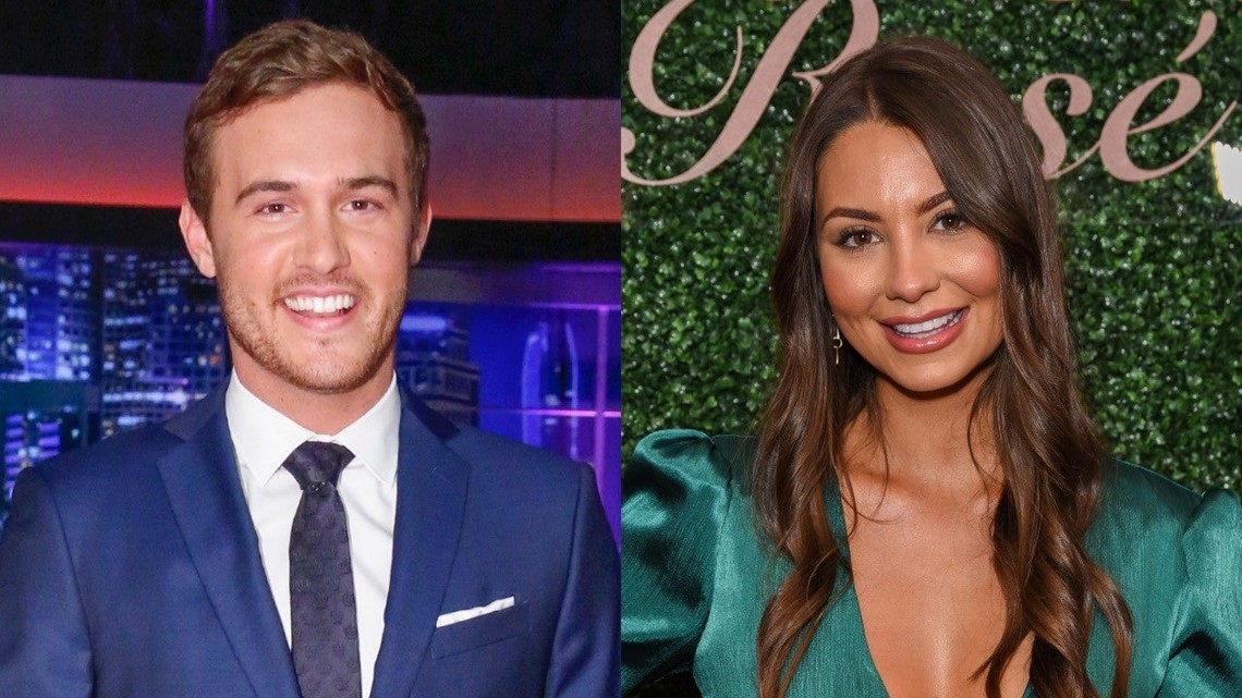 Peter Weber and Kelley Flanagan Flaunt PDA as She Jokes She's a