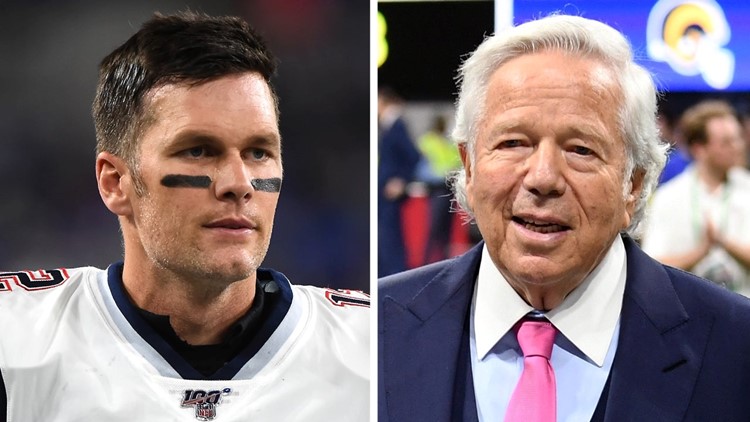 Tom Brady Attends Robert Kraft's Surprise Wedding Solo in New York City