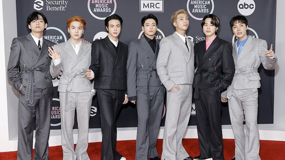 These Photos Of BTS At The 2020 Grammys Are Pure Perfection