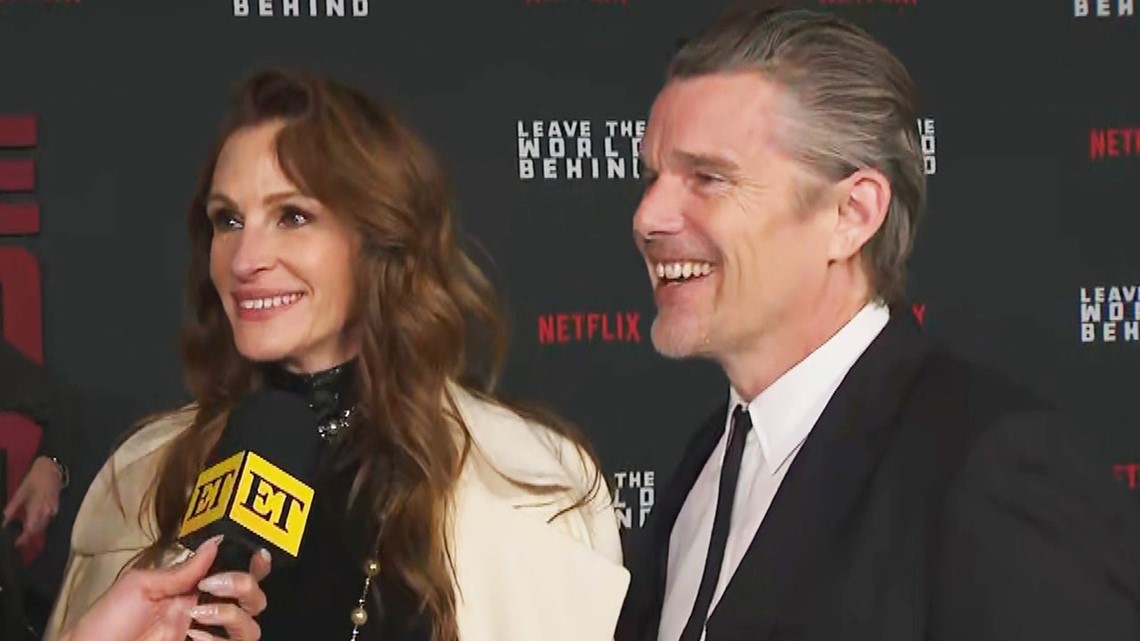 Julia Roberts, Ethan Hawke dazzle at 'Leave the World Behind