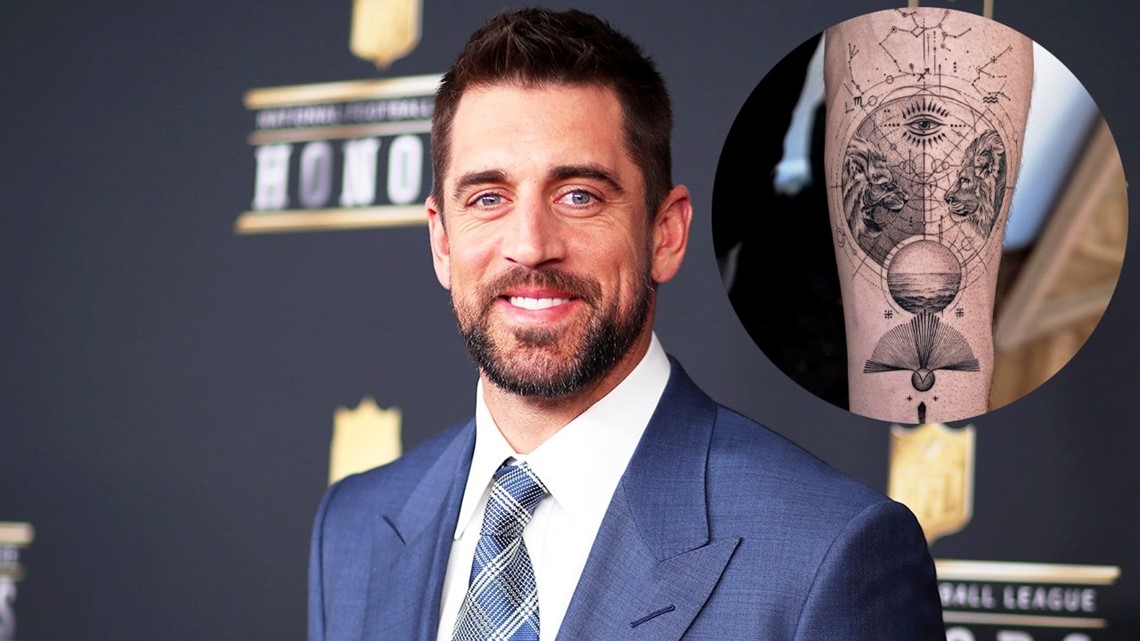 Aaron Rodgers Gets Deep and Meaningful First Tattoo Following